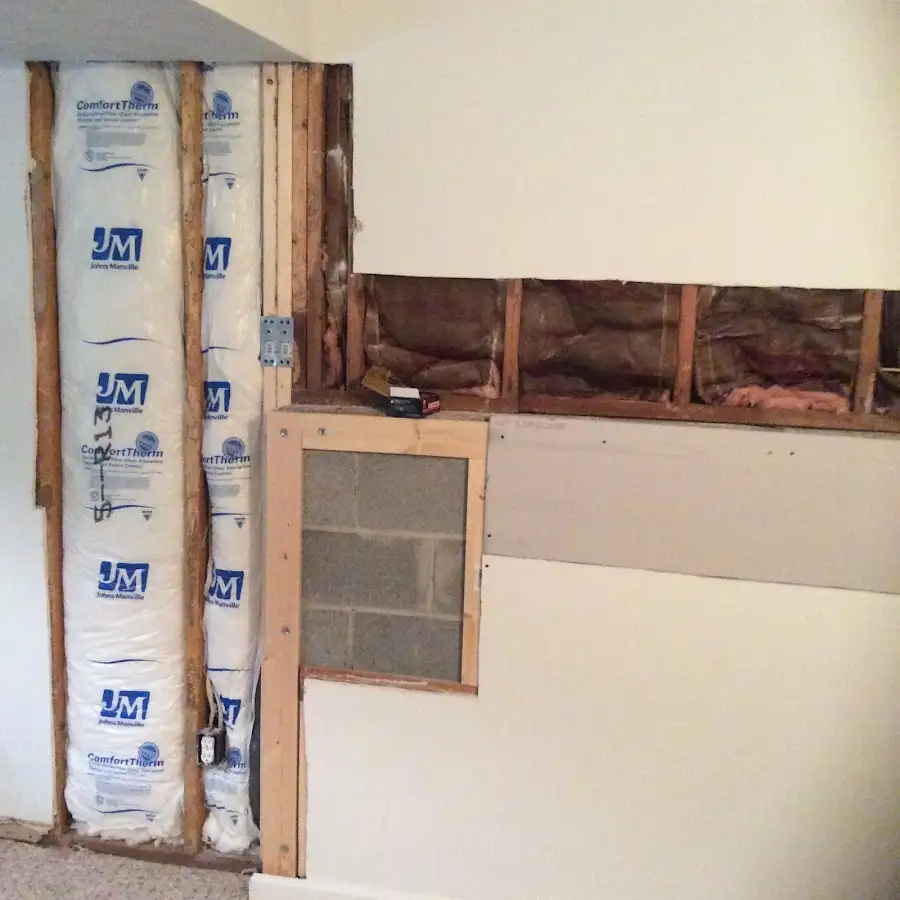 Wall insulation replacement during Odor Removal & Deodorization in Redondo Beach